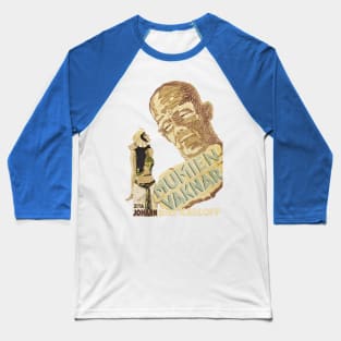 The Mummy (1932 Swedish Movie Poster) Baseball T-Shirt